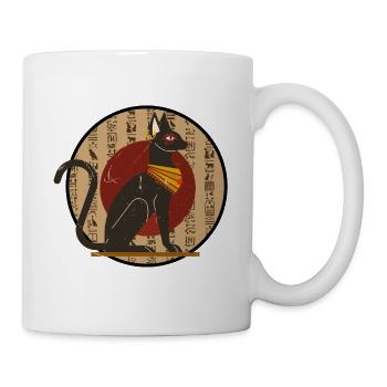 Sphinx Cat from Egypt Egypt Circle - Mug - white - Right