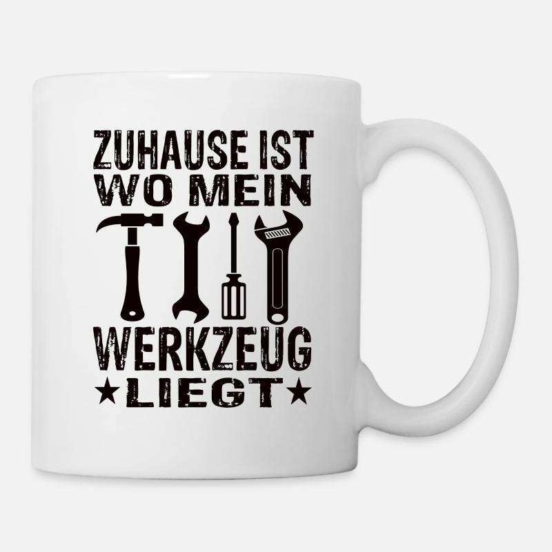 Handwerker - Tasse - Weiß