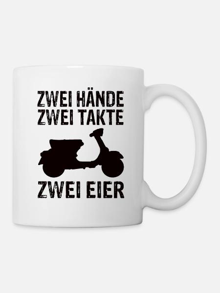 Mofa - Tasse - Weiß