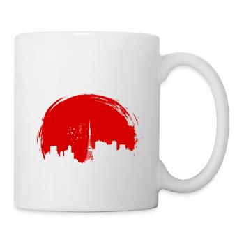 Tokyo Skyline Japan Culture japonaise cadeau - Mug blanc - blanc - Droite
