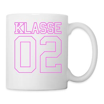 Klasse 2 Zweitklässlerin Mädchen Geschenk 2020 - Tasse - Weiß - Rechts