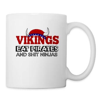 Norwegen, Norwegen Trondheim, Norwegen Nordkap - Tasse - Weiß - Rechts