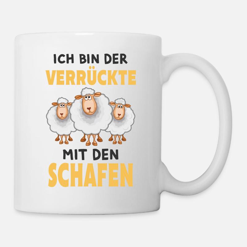 Schaf - Tasse - Weiß