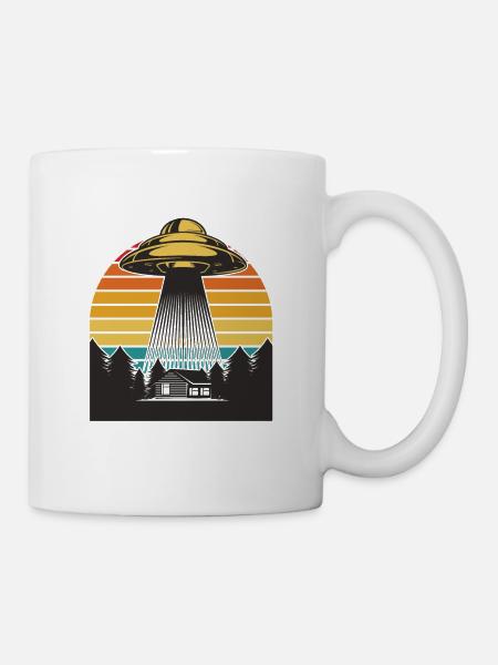 OVNI - Mug blanc - blanc