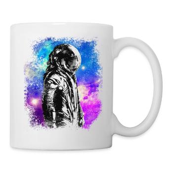 Astronaute de la NASA Lune Espace coloré Astro Galaxy St - Mug blanc - blanc - Droite
