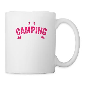 Camping Queen - Mug blanc - blanc - Droite