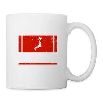 Japan modern flag - Japan flag - Mug - white - Right