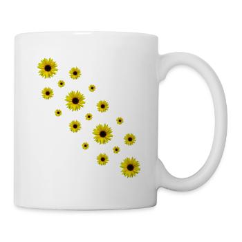 Sunflowers, sunflowers, yellow flowers - Mug - white - Right