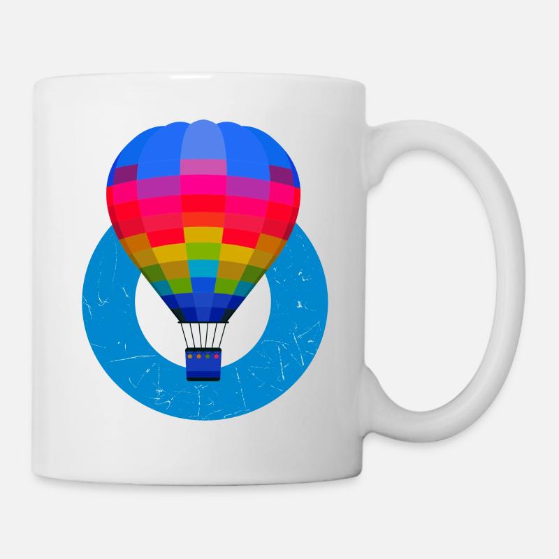 Balloon Montgolfière - Mug blanc - blanc