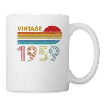 61st birthday gift vintage 1959 vintage - Mug - white - Right