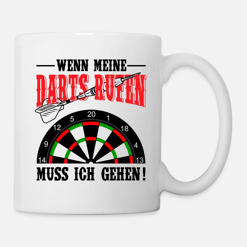Darts - Tasse - Weiß