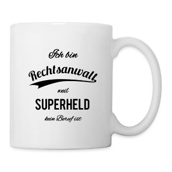Rechtsanwalt - Tasse - Weiß - Rechts