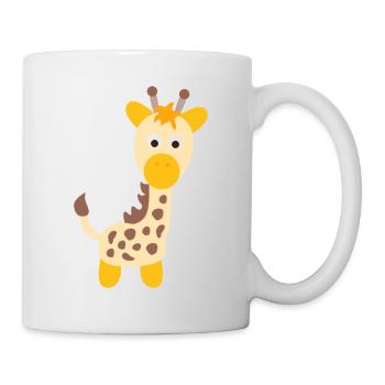 Girafe - Mug blanc - blanc - Droite