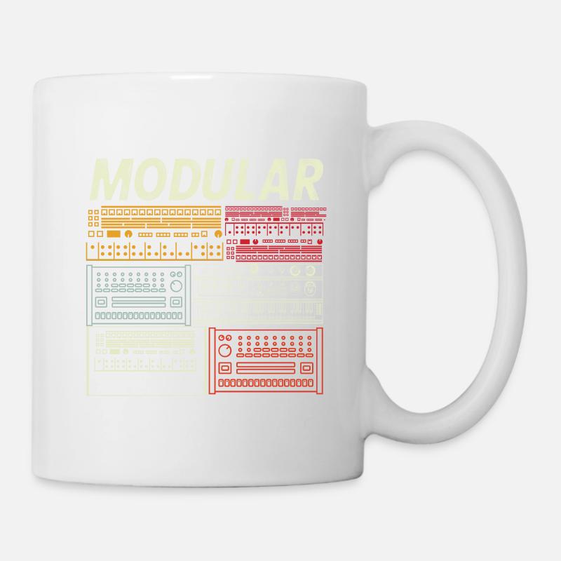 ADSR Modular Life Synthesizer - Tasse - Weiß