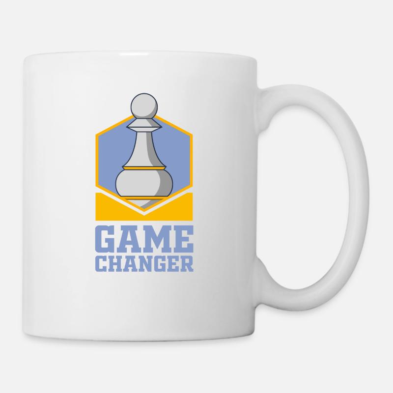 Chess, Chess Chess, Chess Checkmate - Mug - white