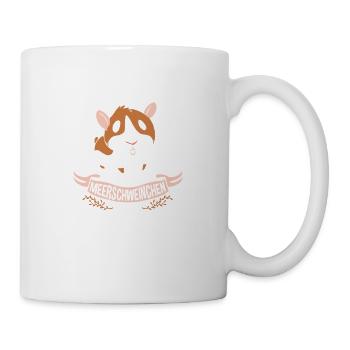 Zuhause Ist Wo Meine Meerschweinchen Sind - Tasse - Weiß - Rechts