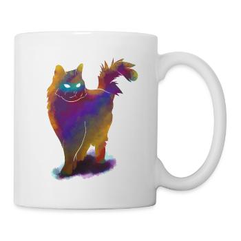 Space Cat Universe Purrfect - Tasse - Weiß - Rechts