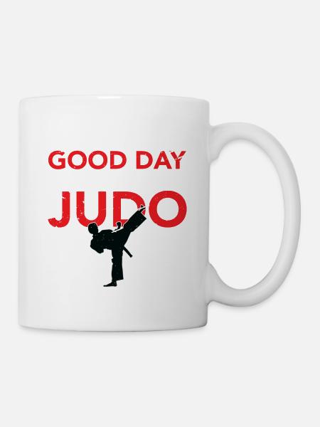 Judokämpfer - Judo - Tasse - Weiß