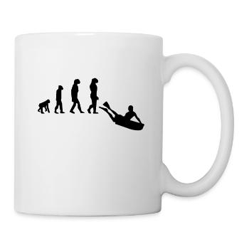 Cadeau Bodyboarding Evolution Bodyboard - Mug blanc - blanc - Droite