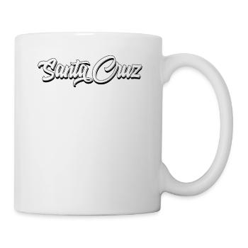 Santa Cruz California - Tasse - Weiß - Rechts