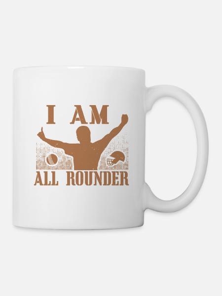Je suis plus rond - Mug blanc - blanc