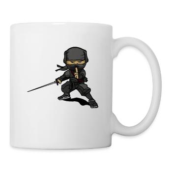 cool manga japan ninja gift for comic ninja - Mug - white - Right