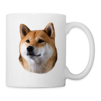 Visage de chien Shiba Inu pour tous les fans de chiens - Mug blanc - blanc - Droite