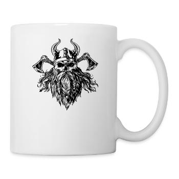 Skal Skol Viking toast Met - Mug - white - Right