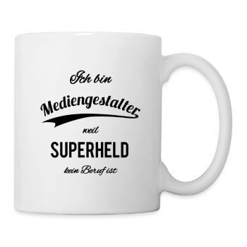 Mediengestalter - Tasse - Weiß - Rechts