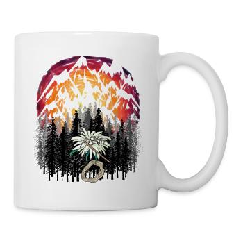 Mountains Mountaineering Extreme Sports Holiday Alps - Mug - white - Right