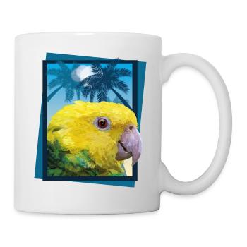 Gleichköpfiger Amazon - Tasse - Weiß - Rechts