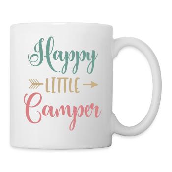 Happy Little Camper Enfants Camping Cadeau Enfant - Mug blanc - blanc - Droite
