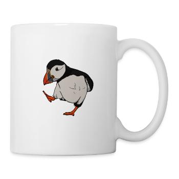 Puffin baby gift for puffins & puffins - Mug - white - Right