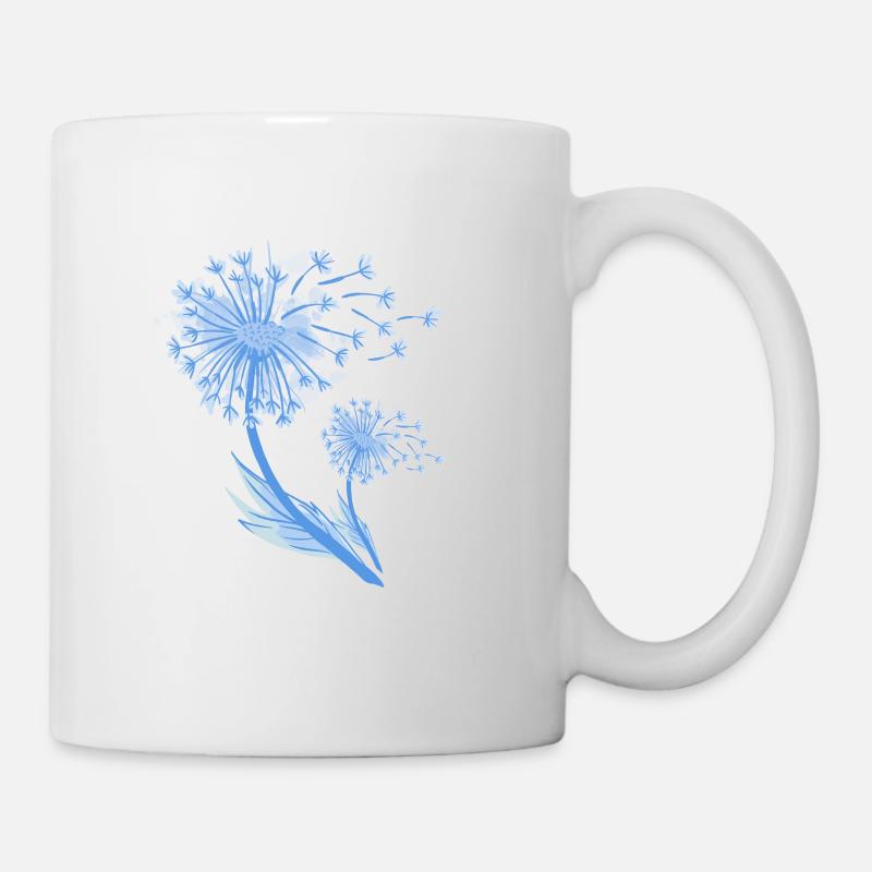 Pusteblume - Tasse - Weiß