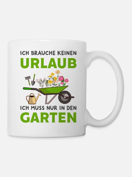 Gärtner - Tasse - Weiß