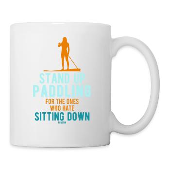 Stand Up Paddling SUP Surf Surf - Mug blanc - blanc - Droite