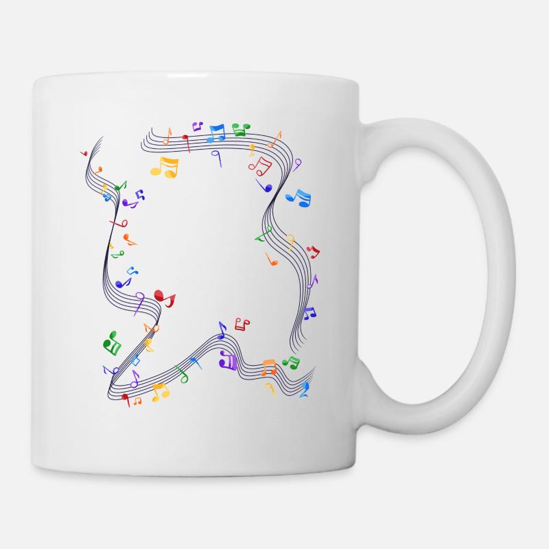 Musik - Tasse - Weiß