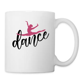 Dancer dancing music saying dancer gift - Mug - white - Right