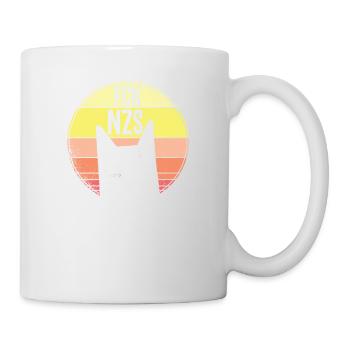 FCK NZS cadeau d'amant de chat de chats de chat - Mug blanc - blanc - Droite