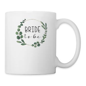 Bride to be Eucalyptus - Hen Party - Mug - white - Right