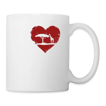I love the safari in Africa - Mug - white - Right