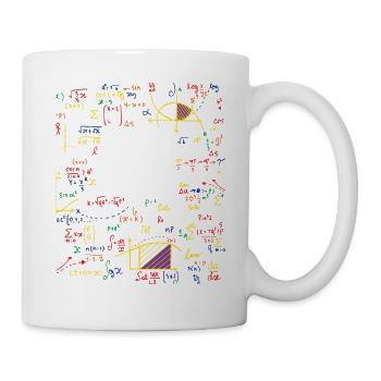 Racine carrée de 1600 - 40e anniversaire - Mug blanc - blanc - Droite