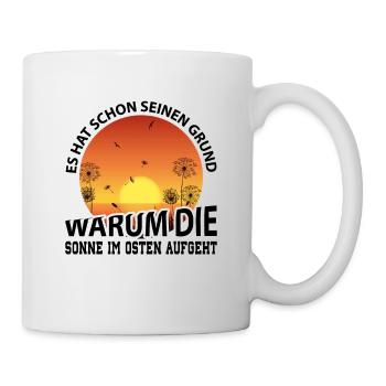 DDR Osten Ossi - Tasse - Weiß - Rechts