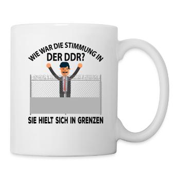 Wie war die Stimmung in der DDR? - Tasse - Weiß - Rechts