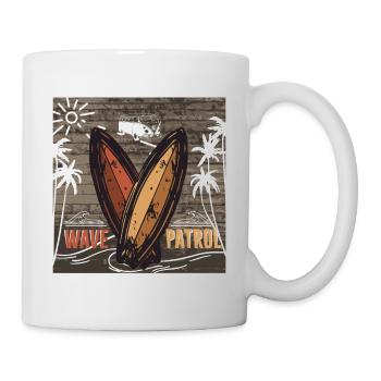surfing - Mug - white - Right