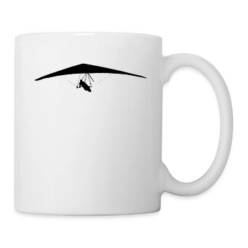 Drachenfliegen Drachenflieger Hängegleiter - Tasse - Weiß - Rechts