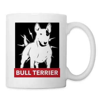 Bull Terrier - Mug blanc - blanc - Droite