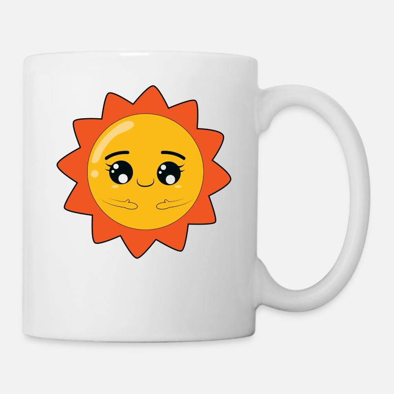 Soleil - Mug blanc - blanc