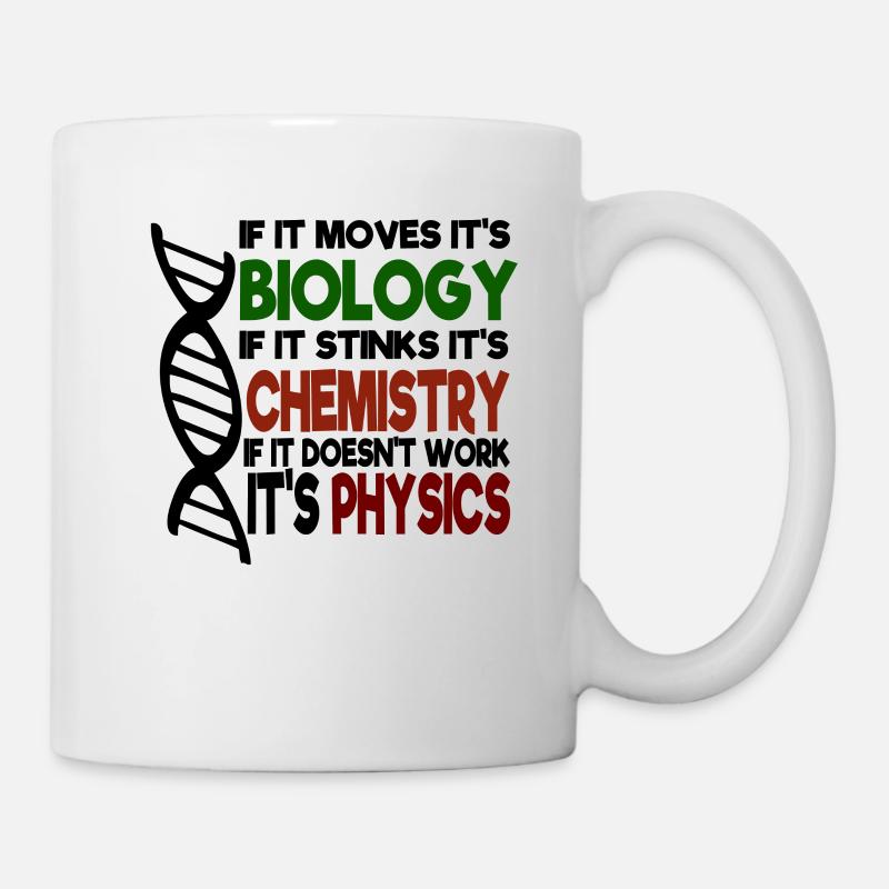 lustiges Physiker Science Geschenk - Tasse - Weiß