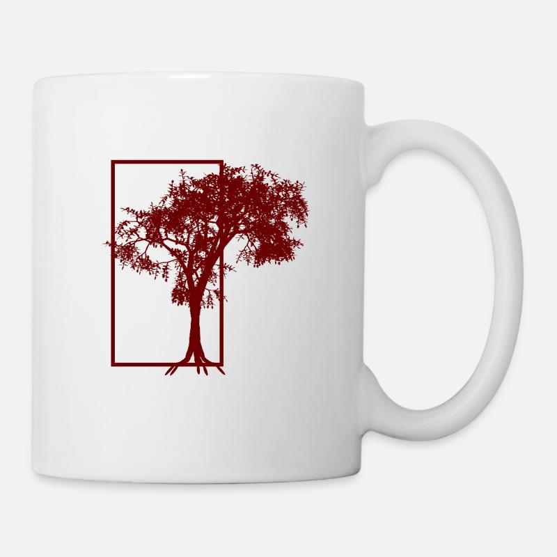 arbre - Mug blanc - blanc